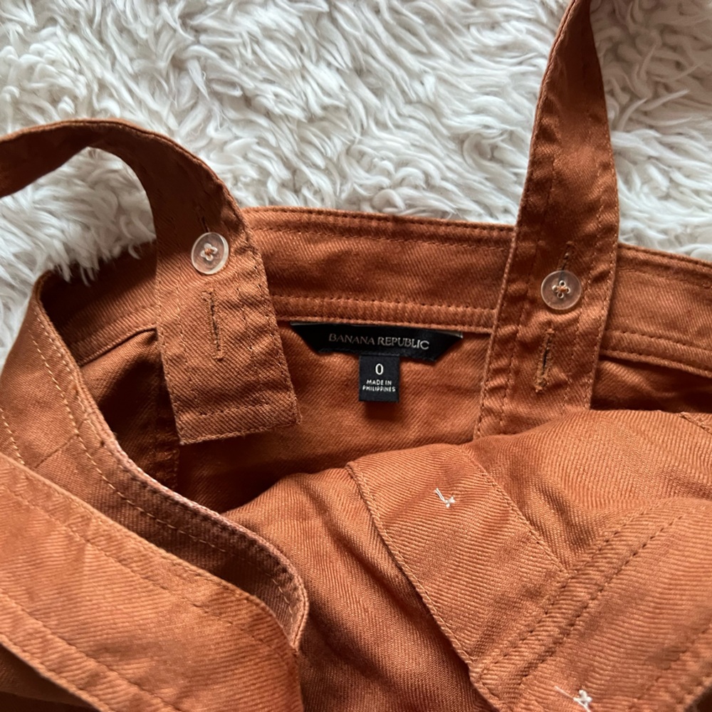 Banana Republic Orange Button Tank Top - Picture 10 of 10